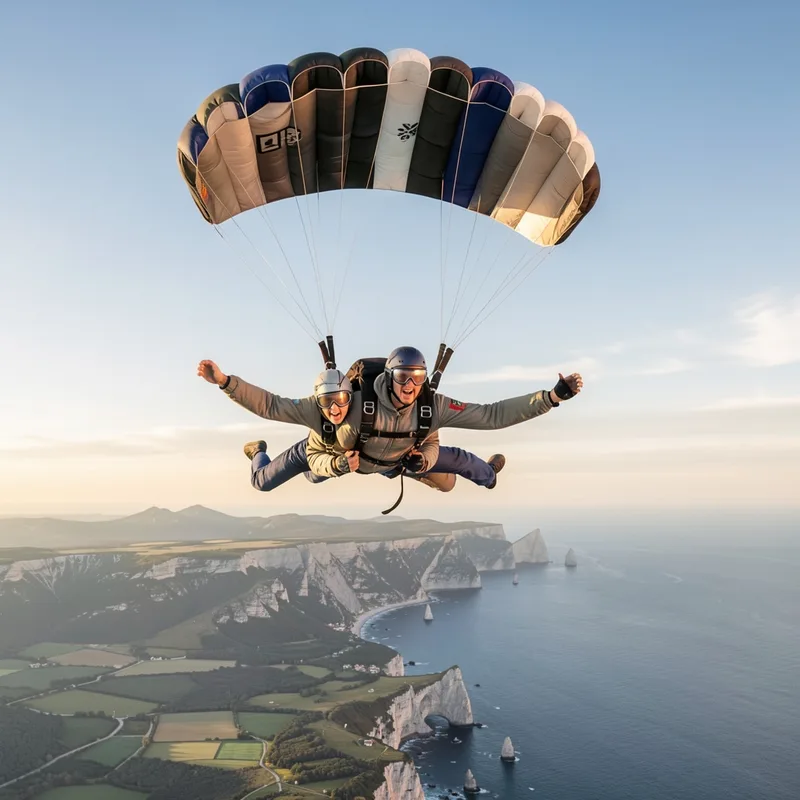 Illustration : Parachute baptême : prix 2026, centres et conseils pour un saut réussi