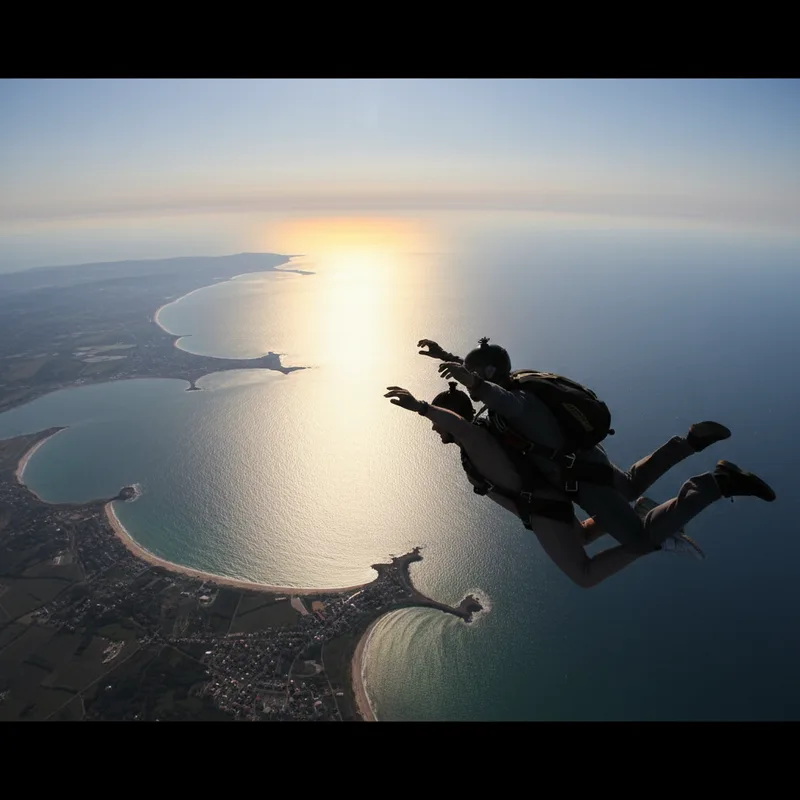 Saut en parachute à Royan : prix, centres et infos en Charente-Maritime
