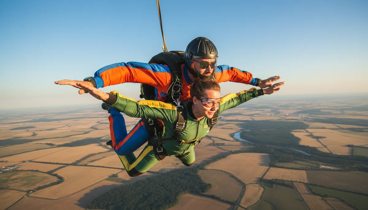 Saut en parachute dans le 77 : prix, centres et infos en Seine-et-Marne