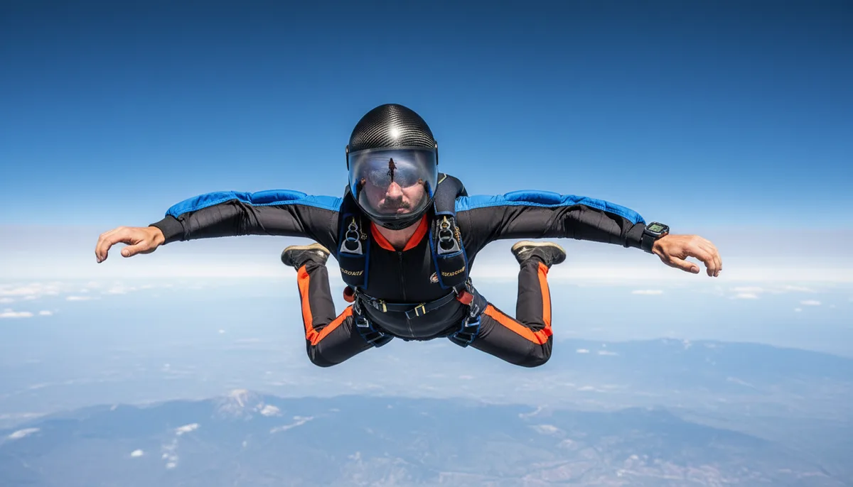 Vitesse d'un saut en parachute : chute libre, sous voile et records